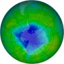 Antarctic Ozone 1992-11-29